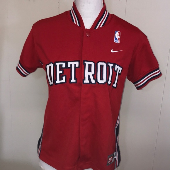 detroit pistons warm up shirt